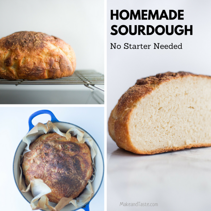Homemade Sourdough Bread For Beginners 