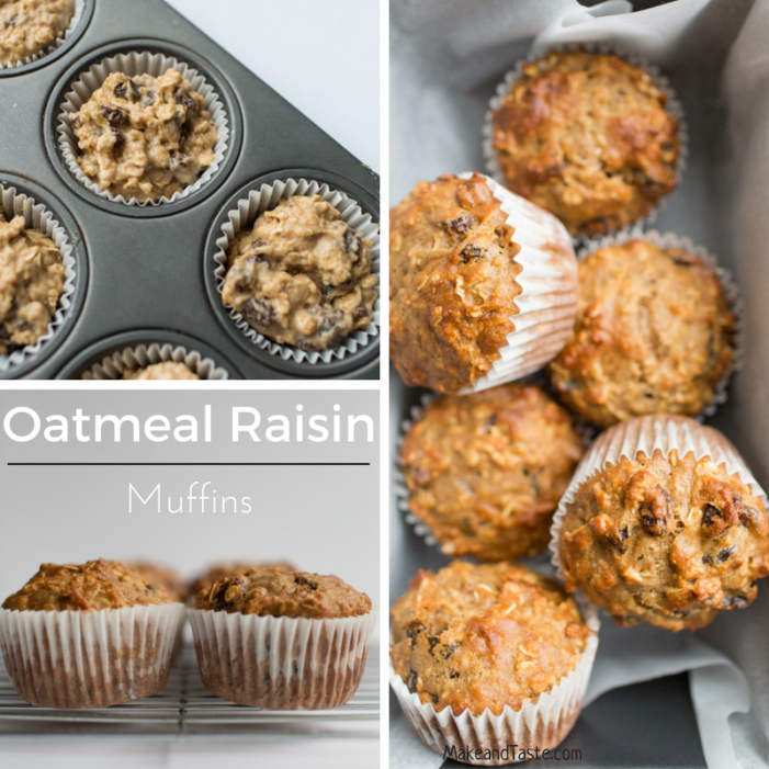 Oatmeal Raisin Muffins