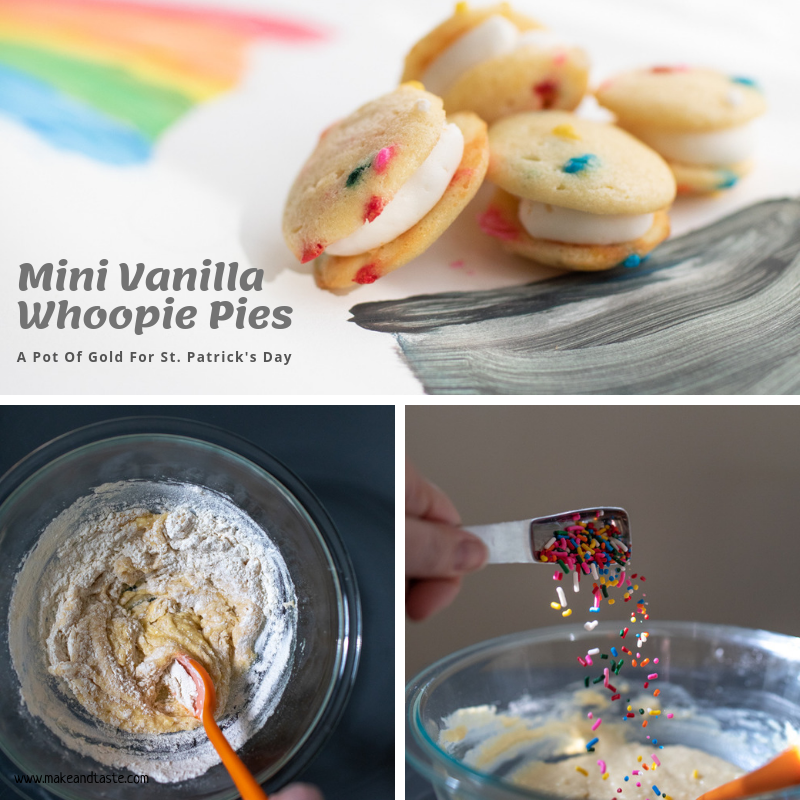 Mini Vanilla Whoopie Pies